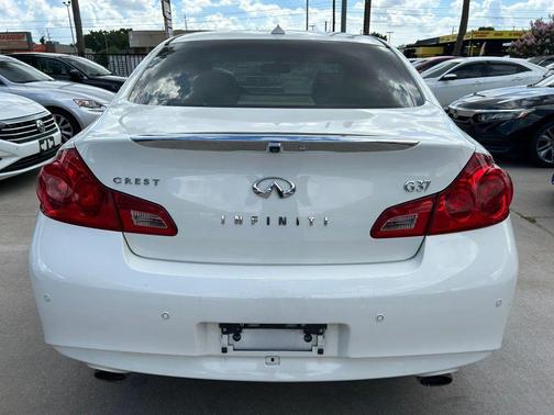 Moonlight White 2012 INFINITI G37 Journey