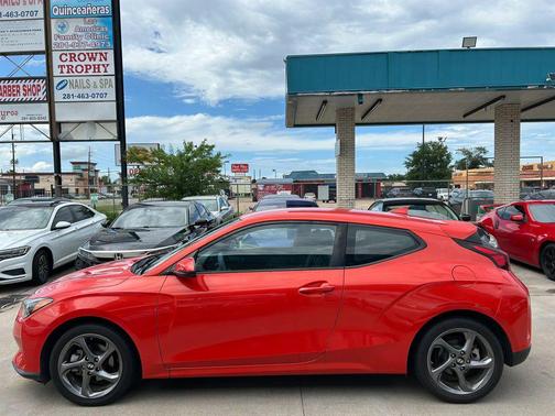 Sunset Orange 2020 Hyundai Veloster 2