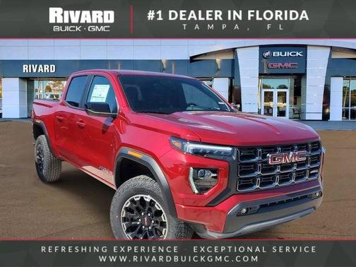 Volcanic Red Tintcoat 2026 GMC Canyon AT4