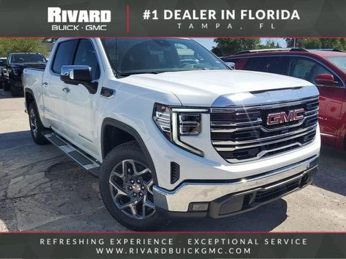 Summit White 2026 GMC Sierra 1500 SLT