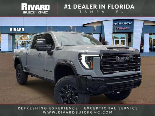 Thunderstorm Gray 2025 GMC Sierra 2500 AT4X