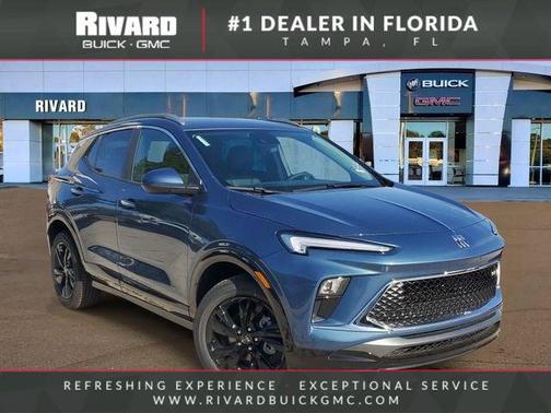 Ocean Blue Metallic 2026 Buick Encore GX Sport Touring