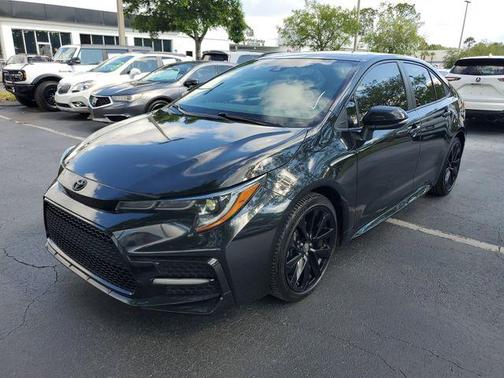 Black Sand Pearl 2021 Toyota Corolla SE