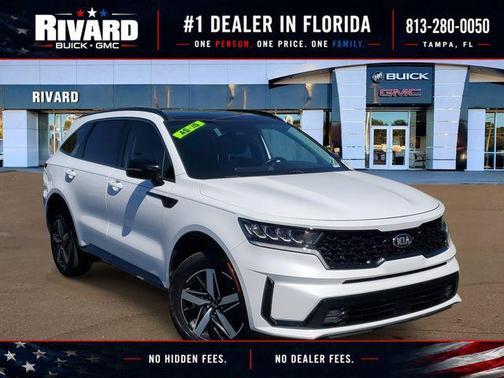 Glacial White Pearl 2021 Kia Sorento EX