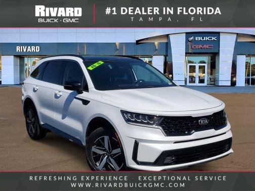 Glacial White Pearl 2021 Kia Sorento EX