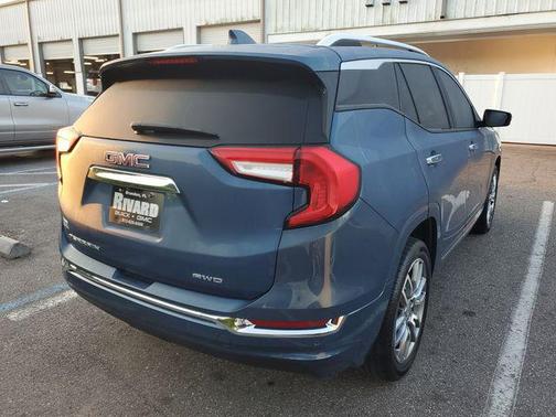 Downpour Metallic 2024 GMC Terrain Denali