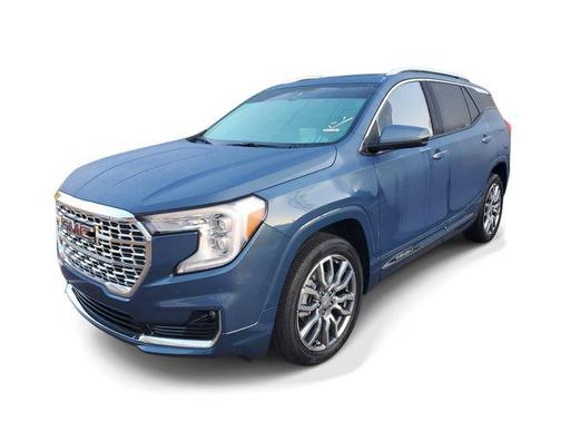 Downpour Metallic 2024 GMC Terrain Denali