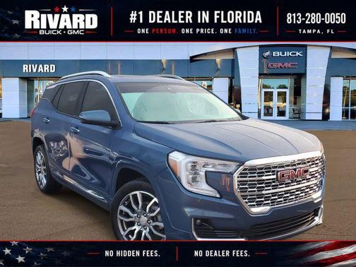 Downpour Metallic 2024 GMC Terrain Denali