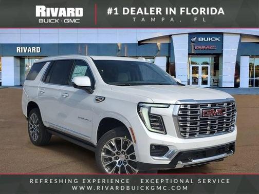 Glacier White Tricoat 2026 GMC Yukon Denali