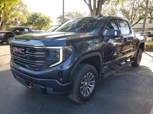 Titanium Rush Metallic 2022 GMC Sierra 1500 AT4