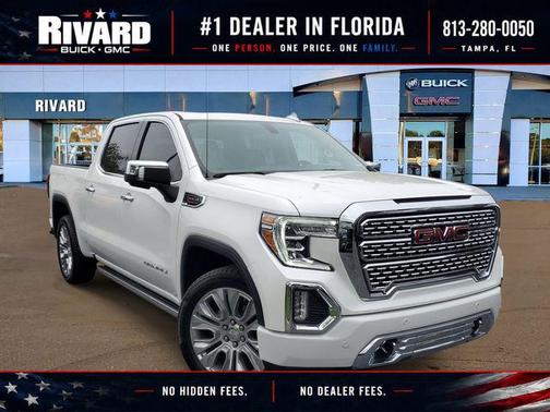 White Frost Tricoat 2022 GMC Sierra 1500 Denali