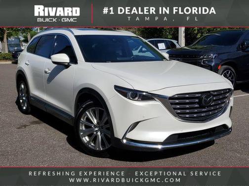 Snowflake White Pearl Mica 2021 Mazda CX-9 Signature