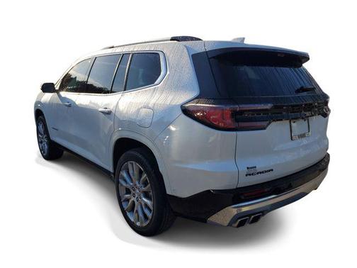 White Frost Tricoat 2025 GMC Acadia Denali