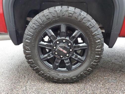 Volcanic Red Tintcoat 2025 GMC Sierra 2500 AT4