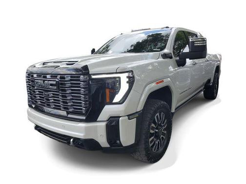 White Frost Tricoat 2025 GMC Sierra 2500 Denali Ultimate