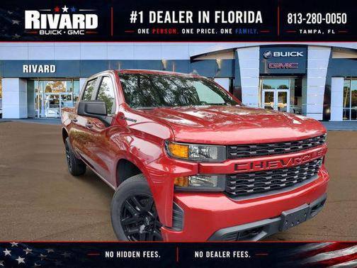 Cherry Red Tintcoat 2021 Chevrolet Silverado 1500 Custom