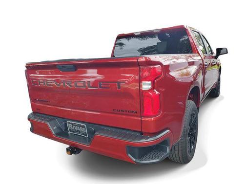 Cherry Red Tintcoat 2021 Chevrolet Silverado 1500 Custom