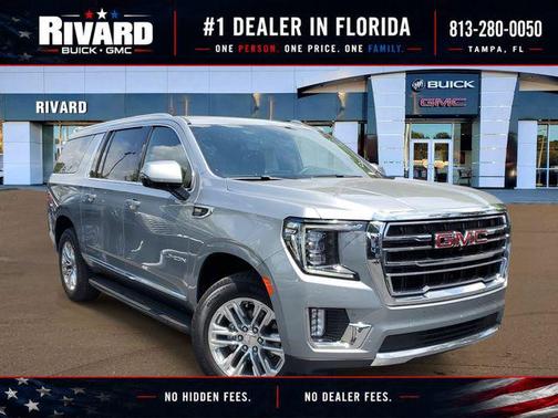 Sterling Metallic 2024 GMC Yukon XL SLT