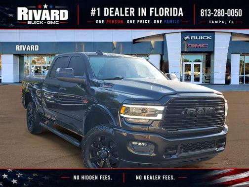 Diamond Black Crystal Pearlcoat 2022 RAM 2500 Laramie Crew Cab 4x4 6'4' Box