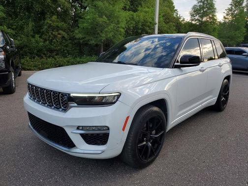 Bright White Clearcoat 2023 Jeep Grand Cherokee Summit