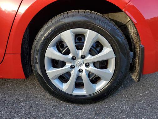 Barcelona Red Metallic 2021 Toyota Corolla LE