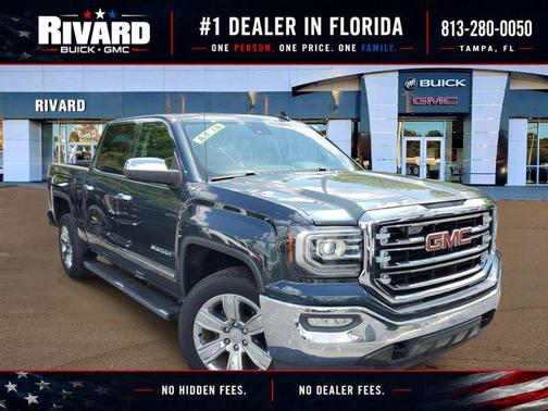 Dark Slate Metallic 2017 GMC Sierra 1500 SLT