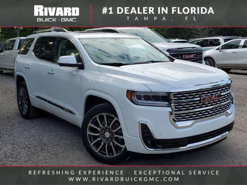 Summit White 2021 GMC Acadia Denali