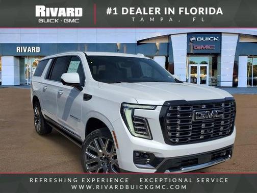 Glacier White Tricoat 2026 GMC Yukon XL Denali Ultimate