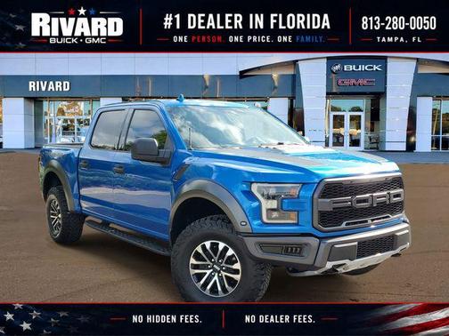 Blue 2019 Ford F-150 Raptor