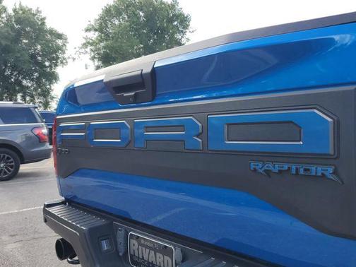 Blue 2019 Ford F-150 Raptor