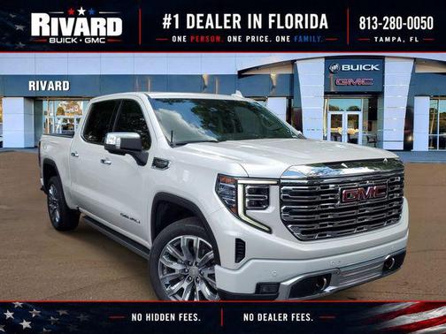 White Frost Tricoat 2023 GMC Sierra 1500 Denali
