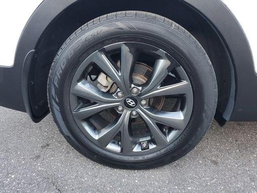 Pearl White 2018 Hyundai Santa Fe Sport 2.0L Turbo Ultimate
