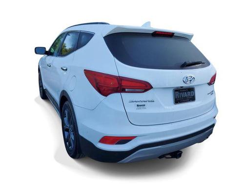 Pearl White 2018 Hyundai Santa Fe Sport 2.0L Turbo Ultimate