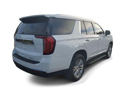 Summit White 2022 GMC Yukon SLT