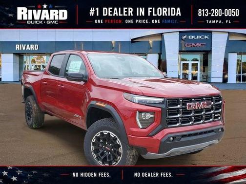 Volcanic Red Tintcoat 2026 GMC Canyon AT4