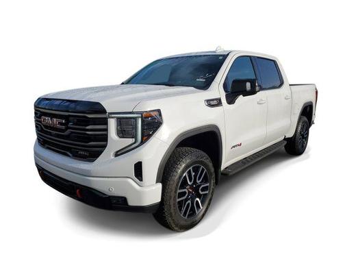 Summit White 2025 GMC Sierra 1500 AT4