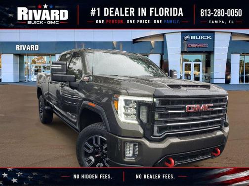 Forest Metallic 2022 GMC Sierra 3500 AT4