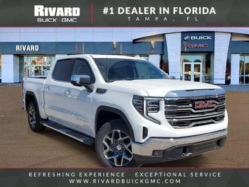 Summit White 2026 GMC Sierra 1500 SLT