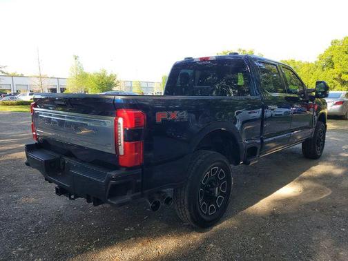 Antimatter Blue Metallic 2024 Ford F-250 Platinum