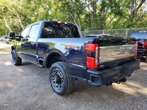Antimatter Blue Metallic 2024 Ford F-250 Platinum