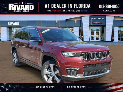 Velvet Red Pearlcoat 2021 Jeep Grand Cherokee L Limited