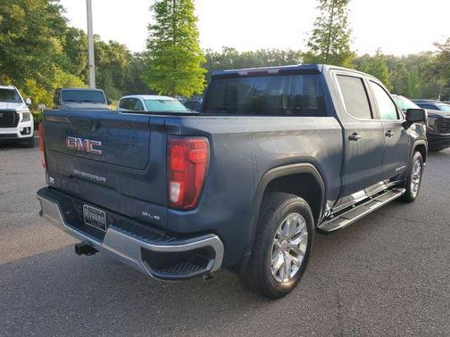 Pacific Blue Metallic 2021 GMC Sierra 1500 SLE