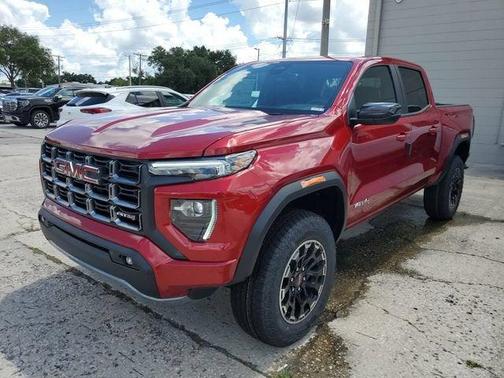 Volcanic Red Tintcoat 2026 GMC Canyon AT4
