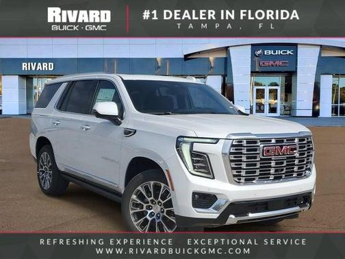 Glacier White Tricoat 2026 GMC Yukon Denali