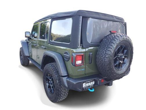 Sarge Green Clearcoat 2024 Jeep Wrangler 4xe Willys