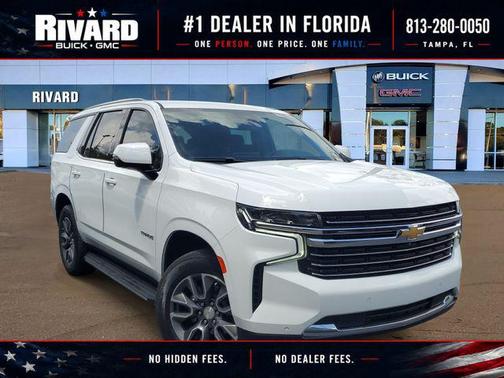 Summit White 2023 Chevrolet Tahoe LT
