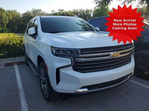 Summit White 2023 Chevrolet Tahoe LT