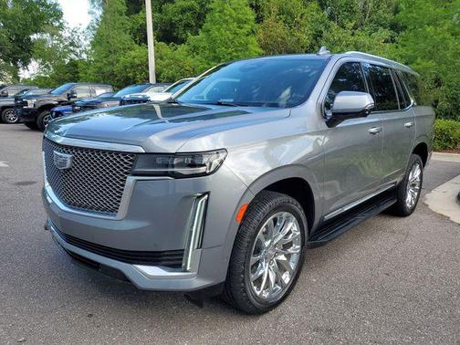 Satin Steel Metallic 2022 Cadillac Escalade Premium Luxury