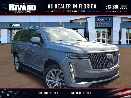 Satin Steel Metallic 2022 Cadillac Escalade Premium Luxury