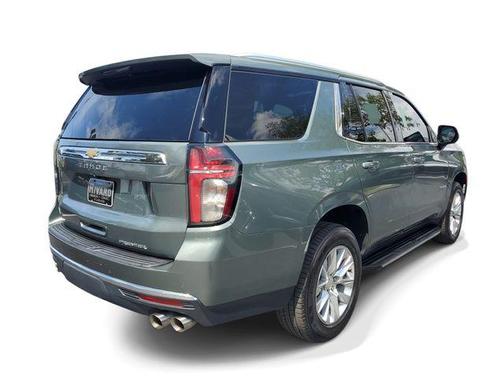 Silver Sage Metallic 2023 Chevrolet Tahoe Premier